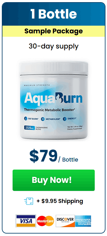 AquaBurn 1 bottle
